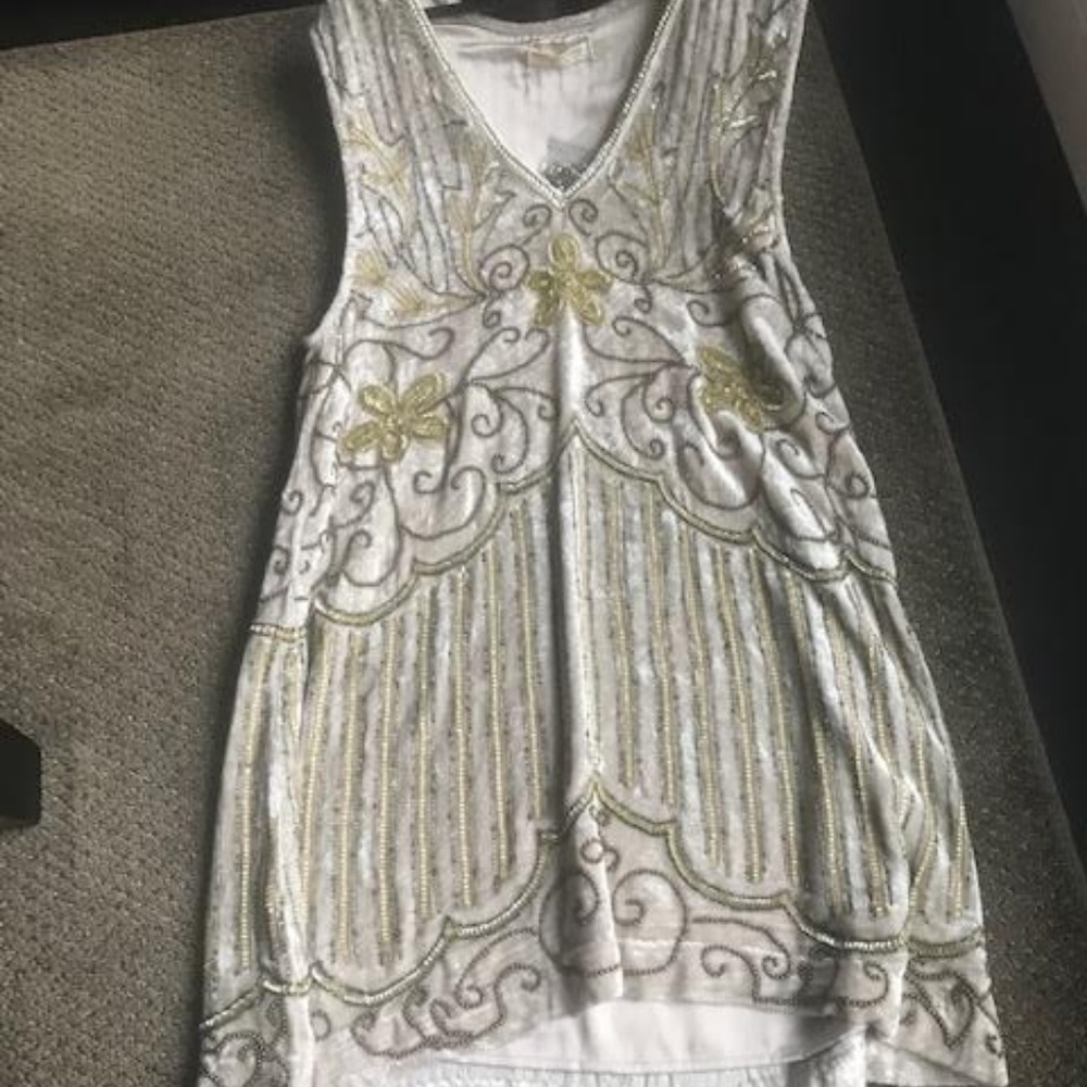 Velvet Sequinned Dress